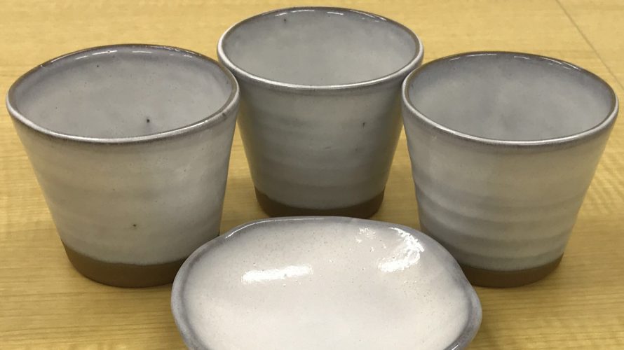 陶芸の作品〜そば猪口にもなるお湯のみ